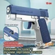 Водный пистолет детский механический с внутренним резервуаром для воды DESERT EAGLE Glock pink-white - изображение 7