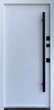 Вхідні двері Qdoors Стріт 3К Елегант Ral 8019 / Біла шагрень ручка-скоба (950х2040) мм вулиця - зображення 2