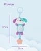 Мягкая развивающая погремушка "Puppy" с силиконовым грызунком для малышей от 0 (PC1050) - изображение 4