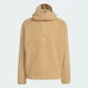 Мужское худи BORG FLEECE TEAMGEIST 1/4 ZIP adidas KR5168 (2XL) коричневый (4068816292305) - изображение 6