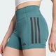 Женские велосипедки Optime 3-Stripes 1/4 adidas JX2817 (XL 10 см) зеленый (4068809987034) - изображение 5