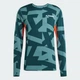Мужской лонгслив Multi Synthetic Base Layer adidas JP2756 (XS) зеленый (4068811046248) - изображение 7