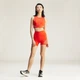 Женские велосипедки для бега adidas by Stella McCartney TruePace (1/2) adidas JJ0134 (XL) красный (4067905626762) - изображение 4