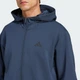 Чоловіча спортивна кофта Designed for Training Full-Zip adidas JI8134 (XL) синій (4067891567612) - зображення 4