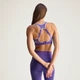 Женское бра adidas by Stella McCartney TruePace High Support adidas JX4303 (2X (C-D)) фиолетовый (4068807582705) - изображение 2
