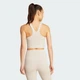 Женская майка adidas All Me Medium Support adidas JL5522 (XL) бежевый (4068811378257) - изображение 2