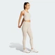 Женская майка adidas All Me Medium Support adidas JL5522 (XL) бежевый (4068811378257) - изображение 3