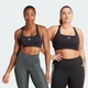 Жіночий спортивний бра Powerimpact Training Medium-Support adidas IQ3360 (XS (A-B)) чорний (4066766917132) - зображення 1