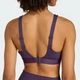 Женский спортивный бра TLRDREACT Training High-Support adidas JW4874 (2XS (A-B)) фиолетовый (4068809023695) - изображение 5