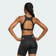 Жіноче бра Powerimpact HIIT Medium-Support Training adidas JI9964 (XL (E-G)) чорний (4067902557298) - зображення 2