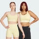 Женский спортивный бра FastImpact Luxe Run High-Support adidas JI7980 (M (E-G)) желтый (4067902553870) - изображение 1