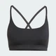 Женское бра adidas All Me Light Support adidas JL5480 (S) черный (4068811389635) - изображение 6