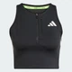 Женский кроп-топ Adizero Running Gel Pocket adidas JN7162 (XL) черный (4067901530049) - изображение 6