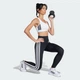 Жіноче бра Powerreact Train Medium-Support 3-Stripes adidas JH1415 (XL (A-B)) білий (4067891624063) - зображення 3