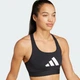 Женское бра Powerreact Graphic adidas JG1414 (XS) черный (4067893049116) - изображение 5
