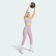 Женское бра Optime Essentials Workout Zip-Front Medium Support adidas KA4746 (L) фиолетовый (4068822360470) - изображение 3
