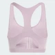 Женское бра Optime Essentials Workout Zip-Front Medium Support adidas KA4746 (L) фиолетовый (4068822360470) - изображение 6