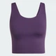 Женская майка adidas All Me Medium Support adidas JW4859 (L) фиолетовый (4068811378103) - изображение 6