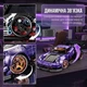 Конструктор спортивного автомобіля KBOX 10544, Porsche 964, 4190 деталей - зображення 2