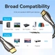 Кабель Vention HDMI M-M, 8.0 м, V2.0, 4K 60Гц, оплетка, Zinc Alloy Type Black (ALMBK) - изображение 14