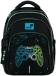 Рюкзак школьный Kite Education 763M для мальчика Черный 39x29.5x14.2см 15л легкий Ортопедический 1-4 класс спинка Ergo Kids Светоотражающие элементы (K26-763M-4) - изображение 4