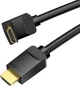 Кабель Vention HDMI M - M, 1.0 м, V2.0, 4K 60Гц, кут 270°, PVC, Black (AAQBF) - зображення 2