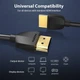 Кабель Vention HDMI M-M, 3.0 м, V2.0, 4K 60Гц PVC Black (AAIBI) - изображение 4