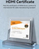 Кабель Vention HDMI M-M, 12.0 м, V1.4, 4K 60Гц, PVC, Aluminum alloy Type Blue (ALHSM) - изображение 8