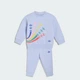 Дитячий спортивний костюм RAINBOW CREW adidas KQ9242 (80) фіолетовий (4068818975909) - зображення 1