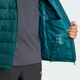 Мужской пуховик Terrex Multi Light CLIMAWARM Hooded adidas JZ9970 (S) зеленый (4068809576955) - изображение 4
