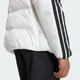 Мужской пуховик Essentials Climawarm 3-Stripes Puffer Hooded adidas JX7800 (L) белый (4068811629458) - изображение 4