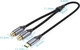 Переходник Vention Audio Type-C М -> 2RCA F 0.5 м Black (BGVHD) - изображение 2