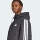 Мужская куртка Essentials CLIMAWARM 3-Stripes Insulated Hooded adidas JM4042 (S) черный (4068811694708) - изображение 4