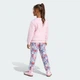 Дитячий комплект: світшот і штани adidas Originals x Liberty London CREW adidas KD1750 (110) рожевий (4068821635319) - зображення 2