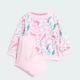Детский комплект: свитшот и брюки Seasonal Essentials Adiraptor French Terry Kids adidas JW2405 (68) розовый (4068808287166) - изображение 1