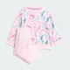 Детский комплект: свитшот и брюки Seasonal Essentials Adiraptor French Terry Kids adidas JW2405 (68) розовый (4068808287166) - изображение 2
