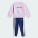 Детский комплект: свитшот и брюки ADIDAS DISNEY FROZEN adidas JZ3554 (80) фиолетовый (4068821271272) - изображение 2