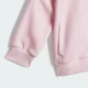 Дитячий спортивний костюм Seasonal Essentials Adiraptor Fleece Kids adidas JW2398 (104) рожевий (4068808221801) - зображення 8