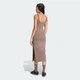 Женское платье ESSENTIALS RIB TANK MAXI WASHED adidas KE3167 (XS) коричневый (4068821219892) - изображение 2