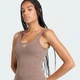 Женское платье ESSENTIALS RIB TANK MAXI WASHED adidas KE3167 (XS) коричневый (4068821219892) - изображение 4