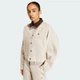 Женская куртка CANVAS TRACKTOP adidas KE1069 (XL) бежевый (4068821333512) - изображение 4