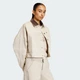 Женская куртка CANVAS TRACKTOP adidas KE1069 (XL) бежевый (4068821333512) - изображение 5