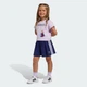 Детский комплект: футболка и шорты ADIDAS DISNEY FROZEN adidas JZ3578 (140) фиолетовый (4068821305441) - изображение 1