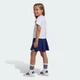 Детский комплект: футболка и юбка-шорты ADIDAS DISNEY FROZEN SPORT adidas JZ3543 (92) белый (4068819674689) - изображение 2