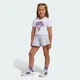 Детский комплект: футболка и шорты ADIDAS DISNEY MINNIE MOUSE adidas JZ3564 (98) белый (4068821269958) - изображение 1