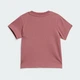 Детский комплект: шорты и футболка Essentials Organic Cotton adidas IZ4975 (62) розовый (4067896629582) - изображение 4