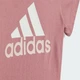 Детский комплект: шорты и футболка Essentials Organic Cotton adidas IZ4975 (62) розовый (4067896629582) - изображение 8