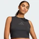 Жіноча майка ADIDAS Z.N.E. adidas KC7762 (S) чорний (4068822452786) - зображення 4