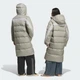 Куртка 3-Stripes Long Down adidas KF3698 (XL) зеленый (4068816044775) - изображение 2