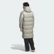 Куртка 3-Stripes Long Down adidas KF3698 (XL) зеленый (4068816044775) - изображение 5